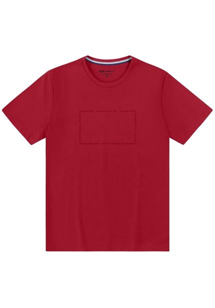 Camiseta Juvenil em Malha com Estampa Relevo - Marca Hangar 33