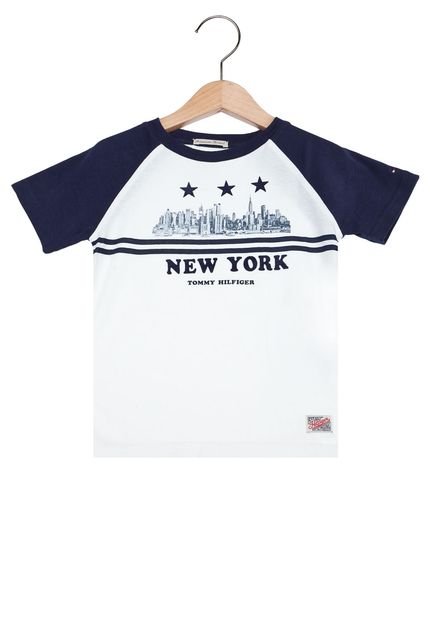 Camiseta Tommy Hilfiger New York Off-White - Marca Tommy Hilfiger