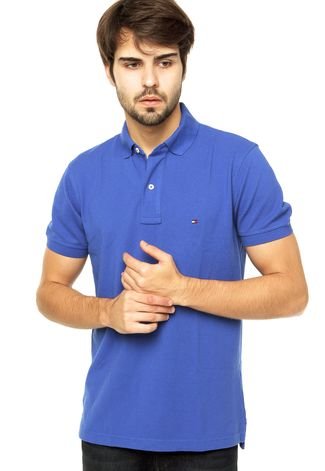 Camisa Polo Tommy Hilfiger Azul