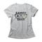 Camiseta Feminina Gamer Geek - Mescla Cinza - Marca Studio Geek 