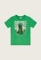 Camiseta Infantil Brandili Minecraft Verde - Marca Brandili