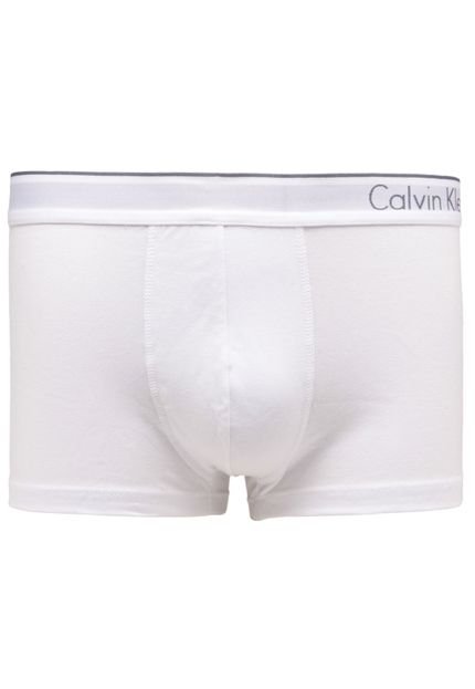 Cueca Boxer Calvin Klein Underwear Lateral Branca - Marca Calvin Klein Underwear