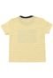 Camiseta Hering Kids Listras Amarela - Marca Hering Kids