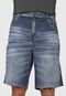 Bermuda Jeans Ellus 2ND Floor Reta Adam Azul - Marca 2ND Floor