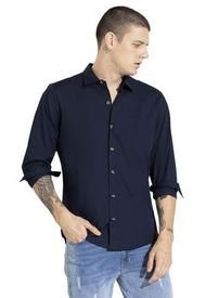 Camisa Hombre Azul Navy Rutta 92725