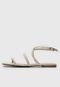 Rasteira Jorge Bischoff de CouroLezard Off-White - Marca Jorge Bischoff