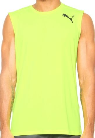 Regata Puma Sports Essential Sleeveles Verde - Compre Agora
