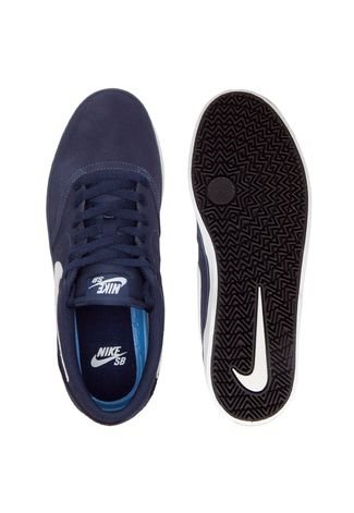 Tênis Nike SB Check Solar Azul-Marinho/Branco