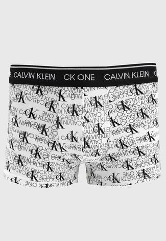 Cueca Calvin Klein Underwear Boxer Logo Branca Compre Agora