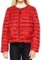 Jaqueta Puffer Tommy Hilfiger Estampada Vermelha - Marca Tommy Hilfiger