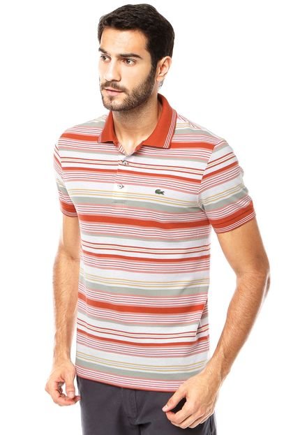 Camisa Polo Lacoste Stripe Listrada - Marca Lacoste