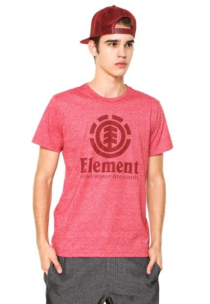 Camiseta Element Moulitree Vermelha - Marca Element