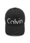 Boné Calvin Klein Snapback Logo Preto - Marca Calvin Klein