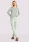 Pijama Longo Estampado com Calça Jogger - Marca Lunender