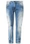 Calça Jeans Triton New Skinny Puído Azul - Marca Triton