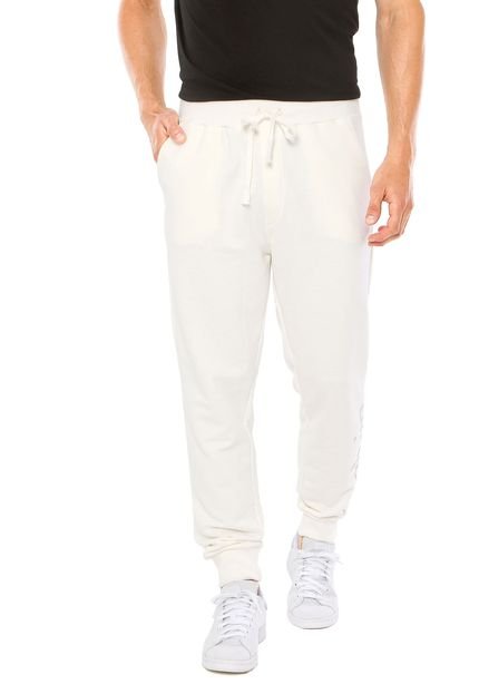 Calça Calvin Klein Jeans Bolsos Off-white - Marca Calvin Klein Jeans
