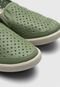 Slip On Kolosh Laser Cut Verde - Marca Kolosh