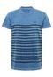 Camiseta Ellus Risca Azul - Marca Ellus