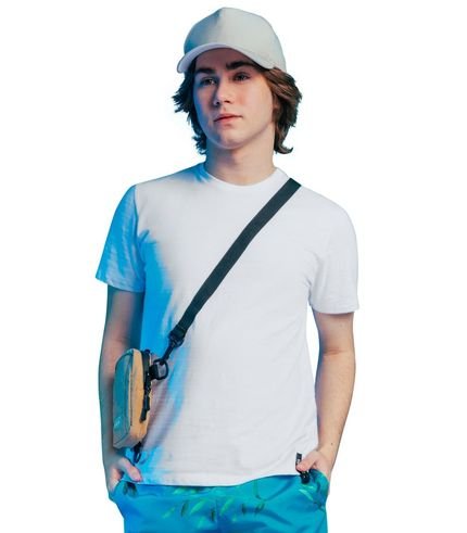Camiseta Básica Masculina Juvenil Rovitex Teen Branco - Marca Rovitex Teen
