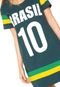 Vestido FiveBlu Curto Brasil Verde - Marca FiveBlu