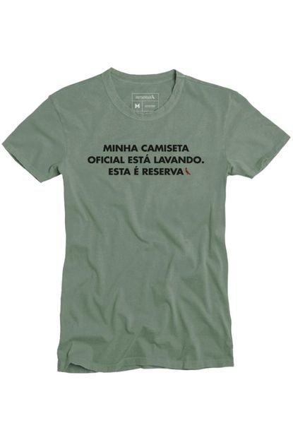 Camiseta Oficial Estilo Casual Reserva Verde - Marca Reserva