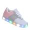 Tênis calçado Infantil Feminino Casual Com Luzes de Led Colorido - Marca Pemania