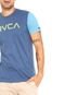 Camiseta RVCA Shade Azul - Marca RVCA