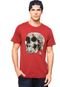 Camiseta Manga Curta New Skate Bud Skull Vermelha - Marca New Skate