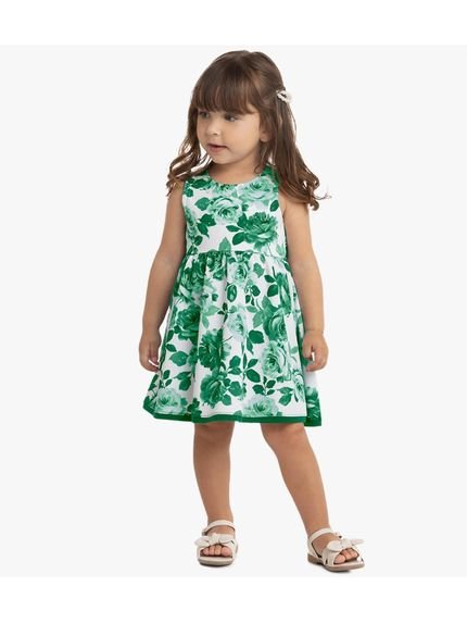 Vestido Infantil Milon Bielastic Verde - Marca Milon