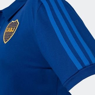 Adidas Camisa Polo 3 Stripes Boca Juniors Compre Agora Dafiti