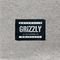 Camiseta Grizzly Mini Bear Script Long Sleeve Cinza - Marca Grizzly