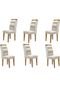 Conjunto C/ 6 Cadeiras Imperatriz Imbuia Mobillare Movelaria - Marca Mobillare Movelaria