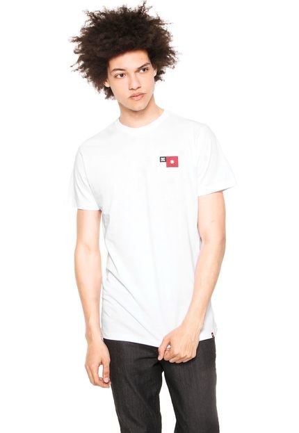 Camiseta DC Shoes Core Skate Tall Fit Branca - Marca DC Shoes