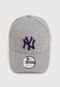 Boné Aberto New Era New York Yankees MLB Cinza - Marca New Era