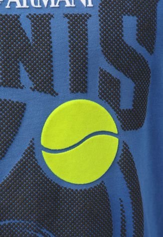 Camiseta EA7 Tenis Club Azul