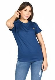 Camiseta Atlanta Estado Azul Para Mujer