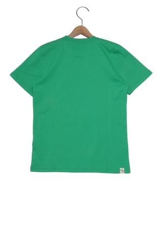 Camiseta Colcci Fun Manga Curta Menino Verde