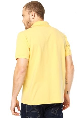 Camisa Polo Lemon Grove Logo Amarela