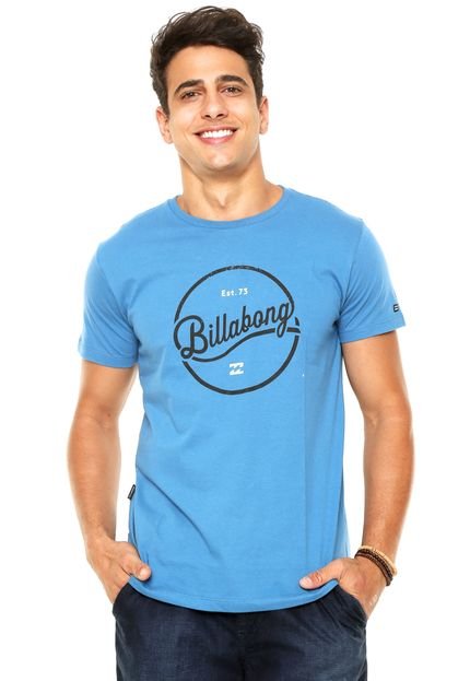 Camiseta Billabong Circle Stroke Azul - Marca Billabong