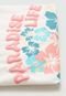 Camiseta MANGO KIDS Floral Off-White - Marca MANGO KIDS