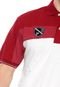 Camisa Polo U.S. Polo Reta Recortes Vermelha/Branca - Marca U.S. Polo