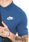 Camiseta Nike Sportswear Reta M Nsw Ce Polo Match Azul - Marca Nike Sportswear