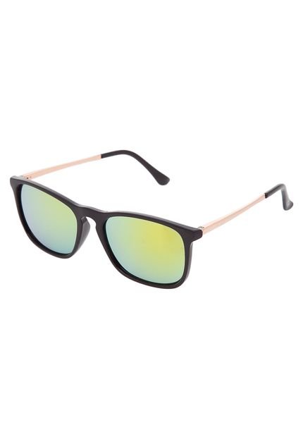 Óculos de Sol Volo Sunglasses Espelhado Metal Preto - Marca Volo Sunglasses