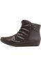 Bota Comfortflex Franzida Marrom - Marca Comfortflex