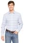 Camisa Perry Ellis Reta Azul - Marca Perry Ellis