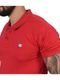 Camiseta Polo Masculina Vermelha Piquet Promoção Memorize jeans - Marca Memorize Jeans