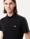 Polo Lacoste Masculina Piquet Stripe Stretch Preta - Marca Lacoste