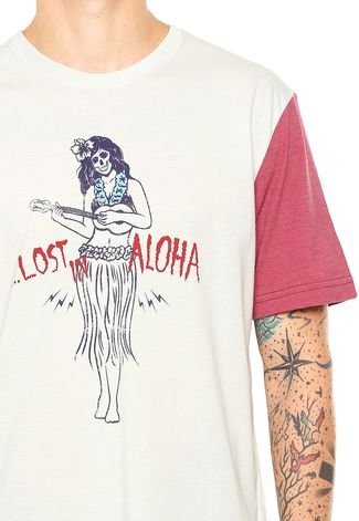Camiseta ...Lost In Aloha Cinza
