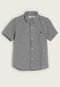 Camisa Infantil Reserva Mini Oxford Cinza - Marca Reserva Mini