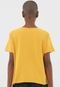 Camiseta Sacada Texto Montain Amarela - Marca Sacada